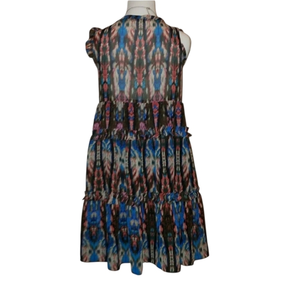 Anthropologie Lilly's Closet Layered Ruffle Dress Size XS - Picture 2 of 2